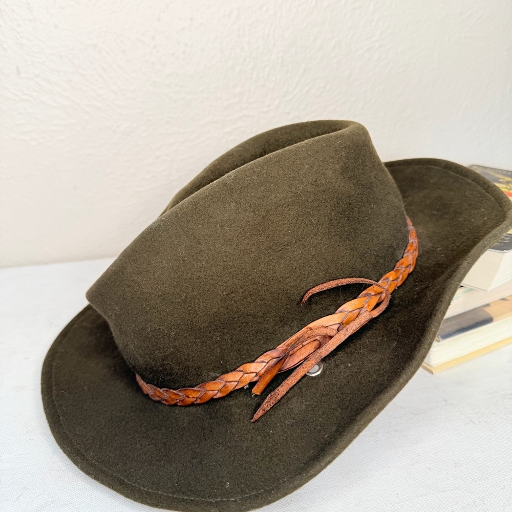 Fiesta Santa Barbara olive green hat
